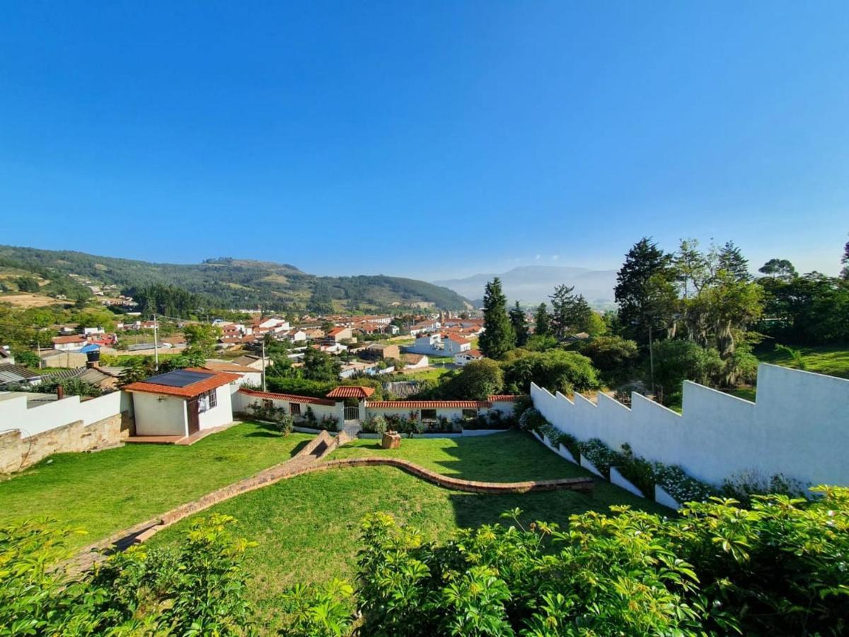 San Benito Hotel Tibasosa Bagian luar foto