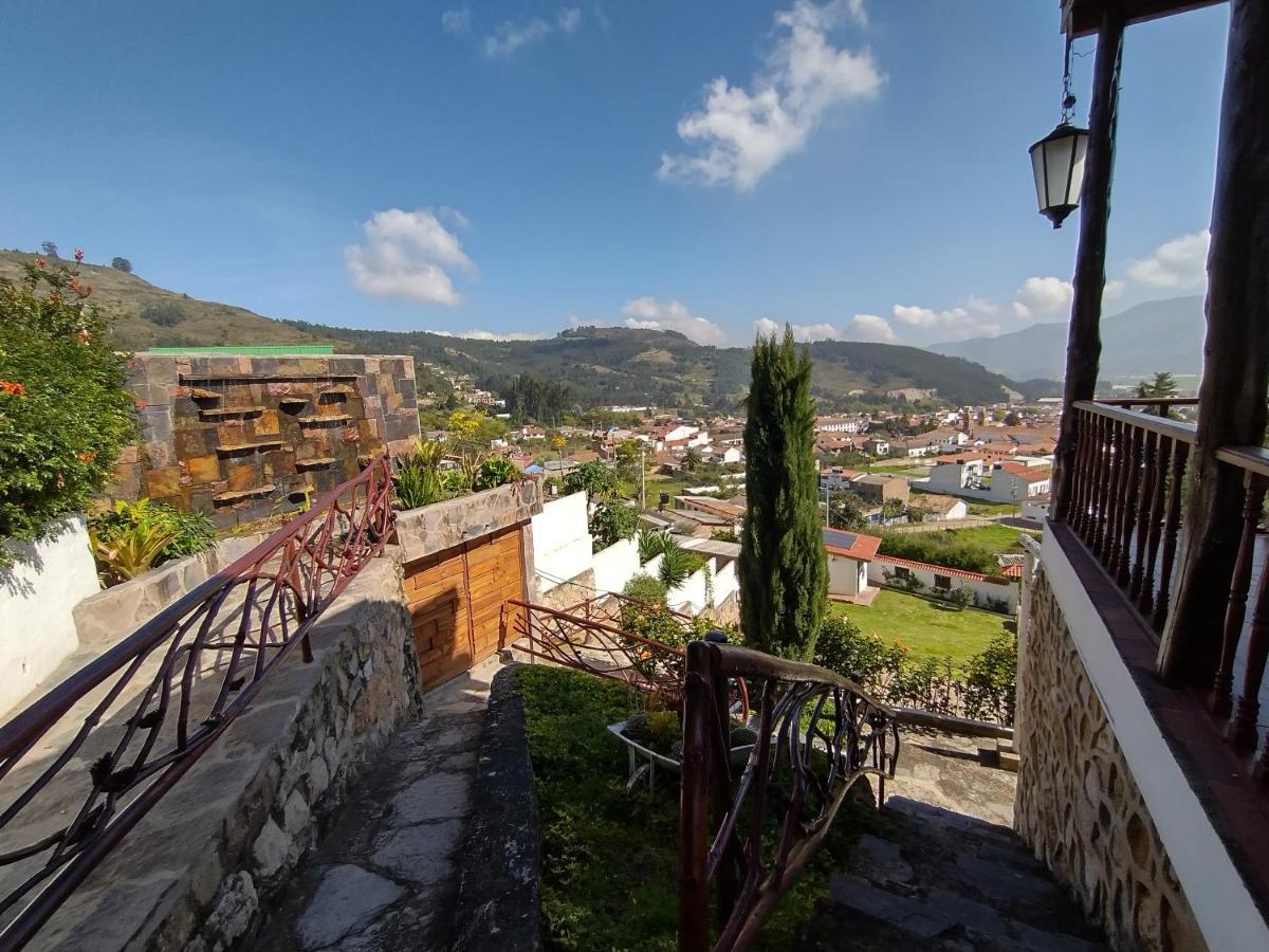 San Benito Hotel Tibasosa Bagian luar foto