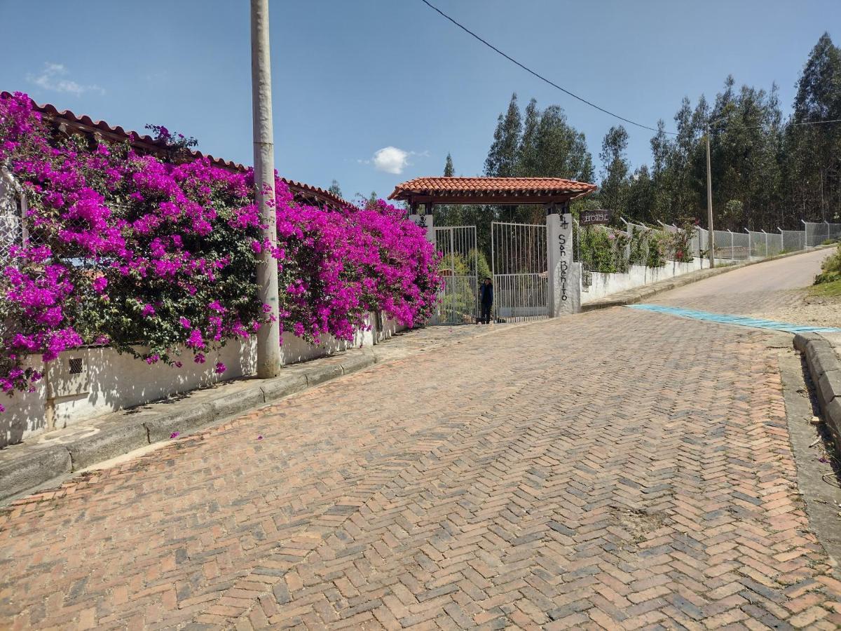 San Benito Hotel Tibasosa Bagian luar foto