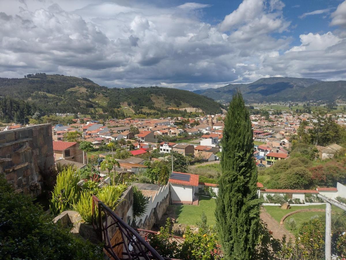 San Benito Hotel Tibasosa Bagian luar foto