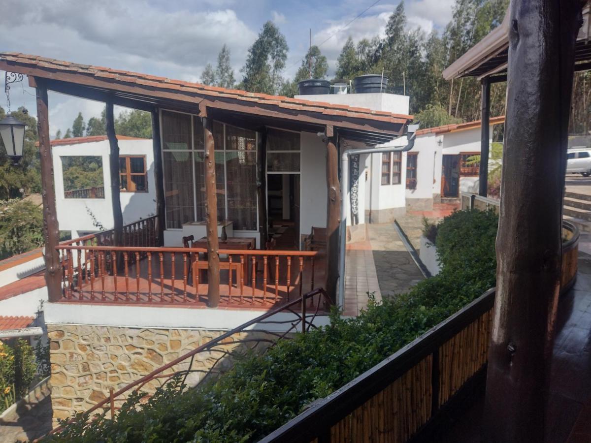 San Benito Hotel Tibasosa Bagian luar foto