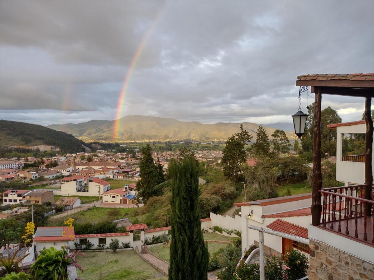 San Benito Hotel Tibasosa Bagian luar foto