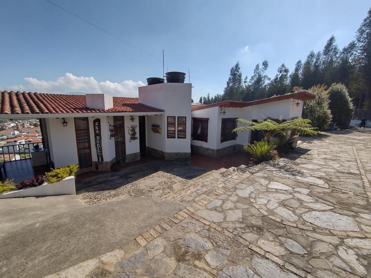 San Benito Hotel Tibasosa Bagian luar foto