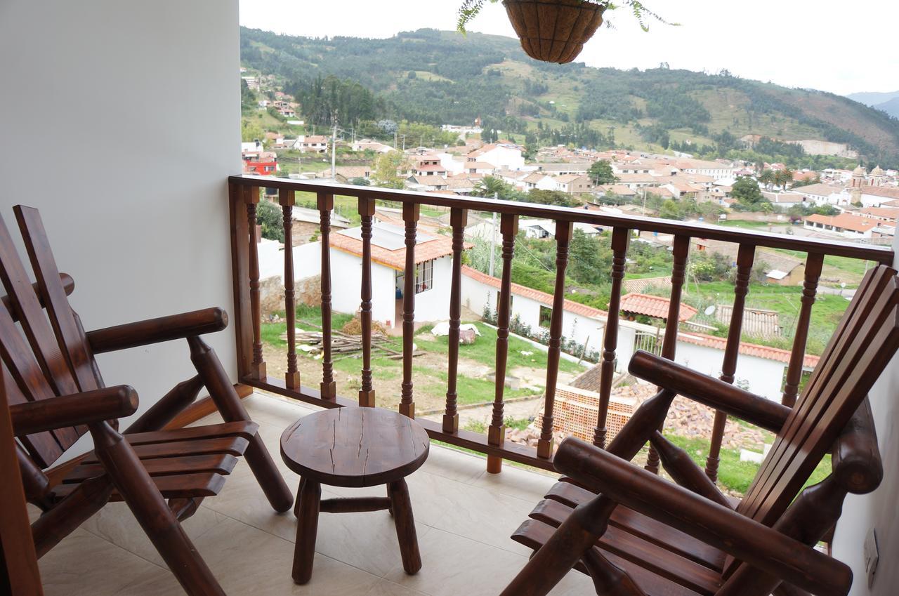 San Benito Hotel Tibasosa Bagian luar foto