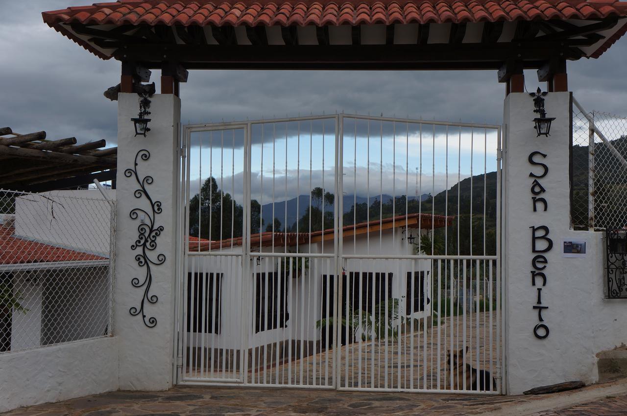San Benito Hotel Tibasosa Bagian luar foto