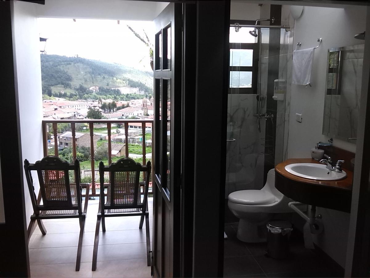 San Benito Hotel Tibasosa Bagian luar foto