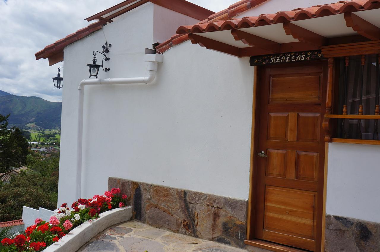 San Benito Hotel Tibasosa Bagian luar foto