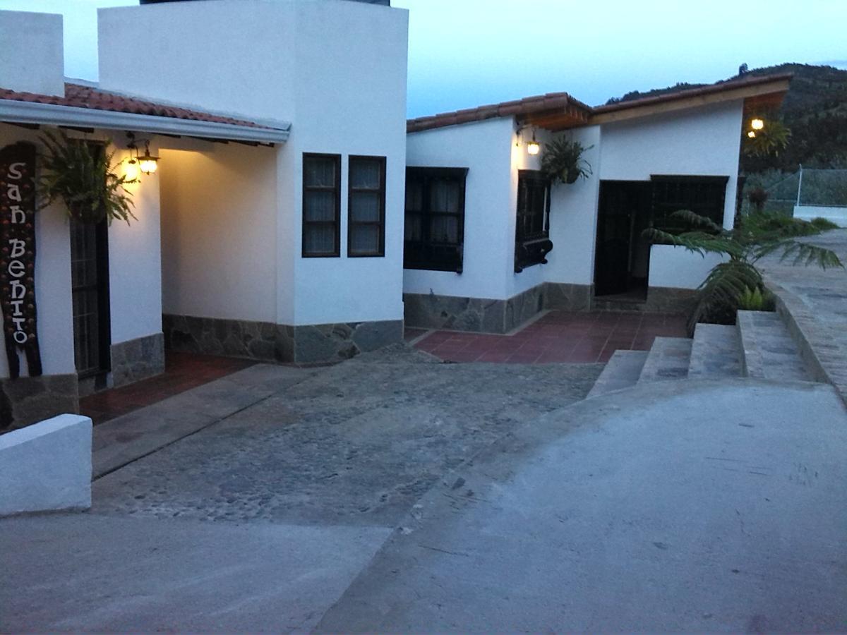 San Benito Hotel Tibasosa Bagian luar foto