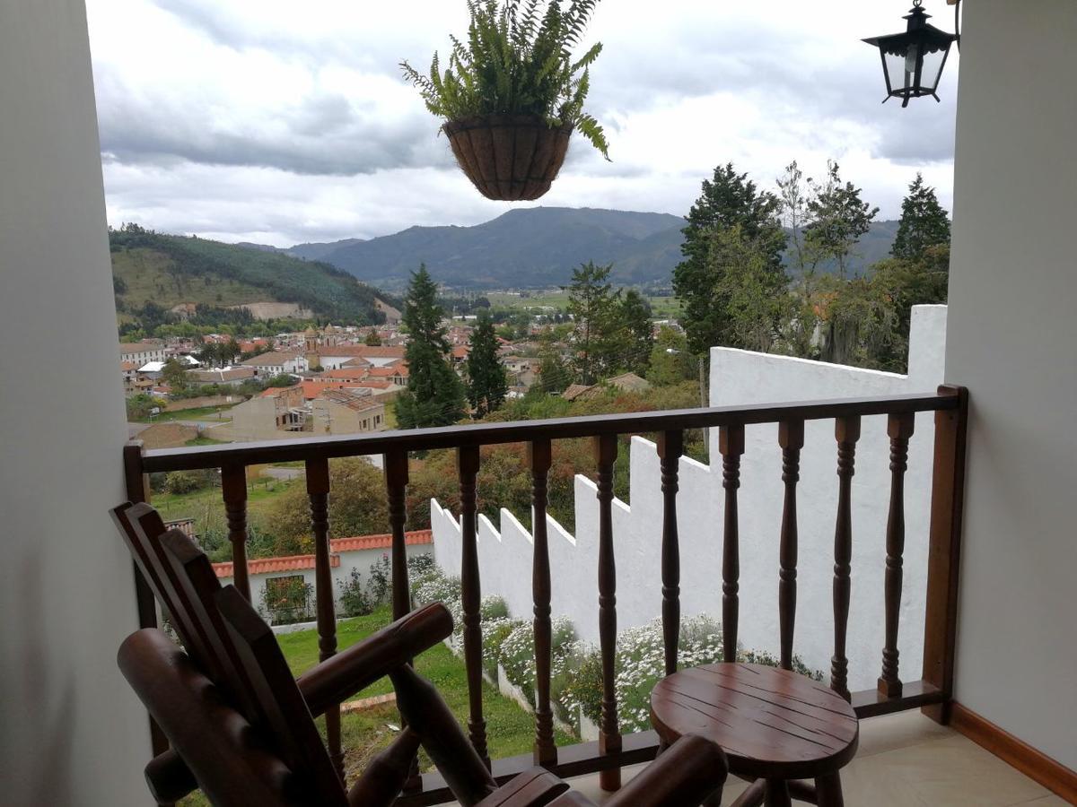 San Benito Hotel Tibasosa Bagian luar foto