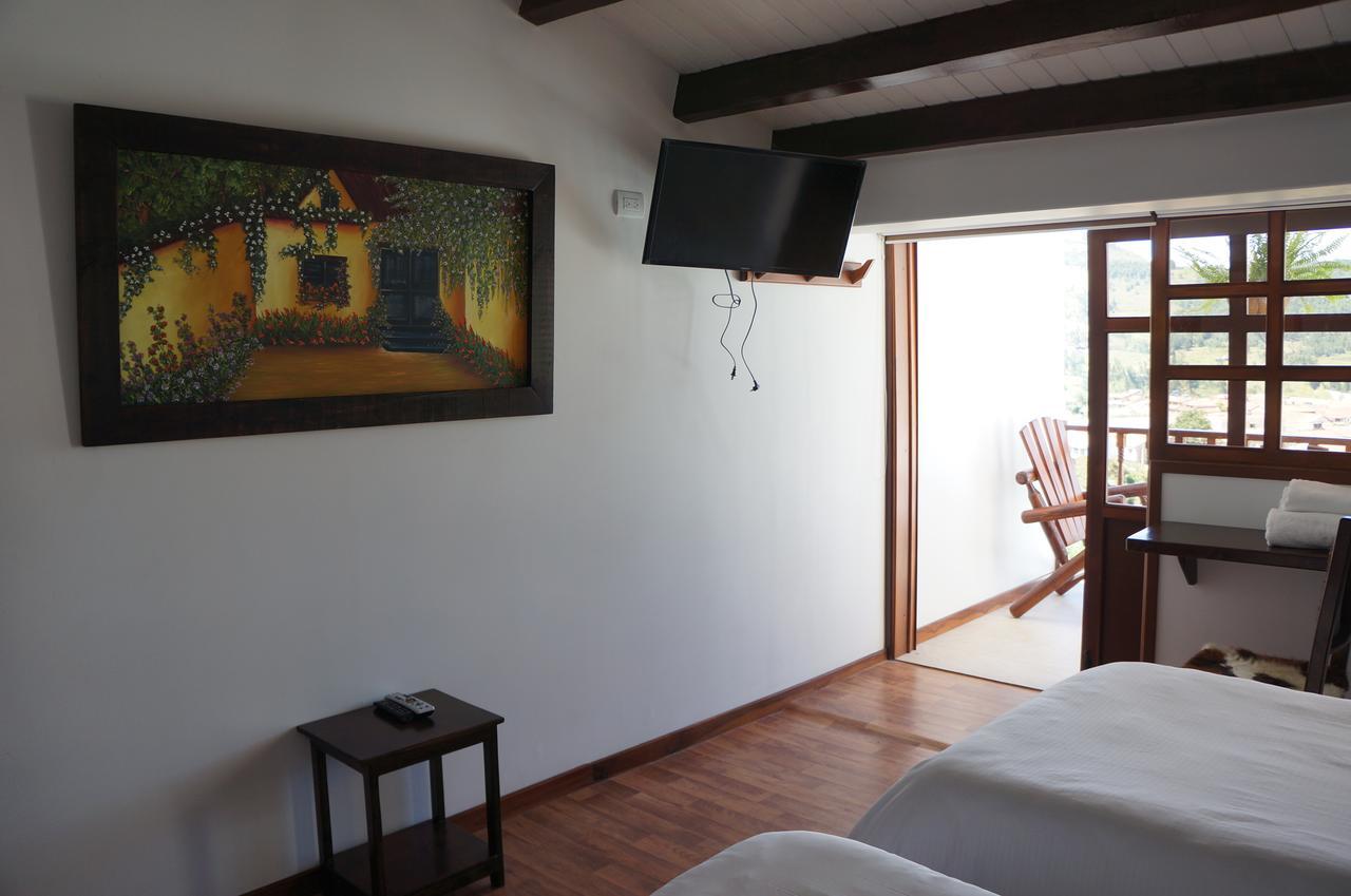 San Benito Hotel Tibasosa Bagian luar foto