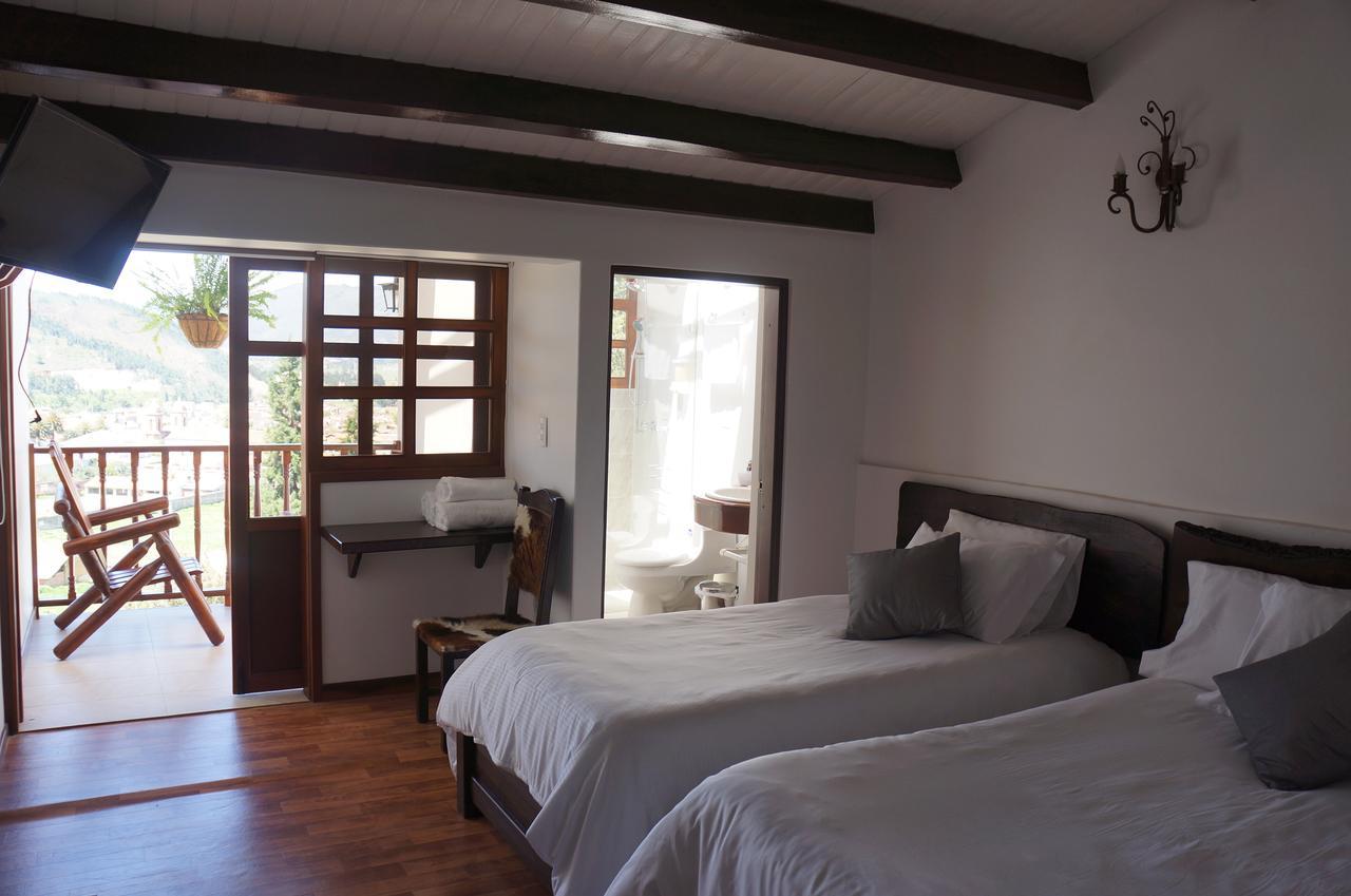 San Benito Hotel Tibasosa Bagian luar foto