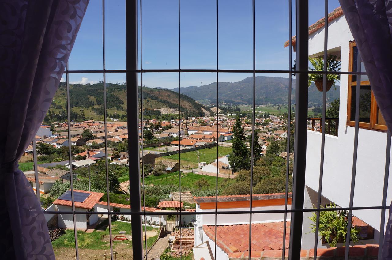 San Benito Hotel Tibasosa Bagian luar foto