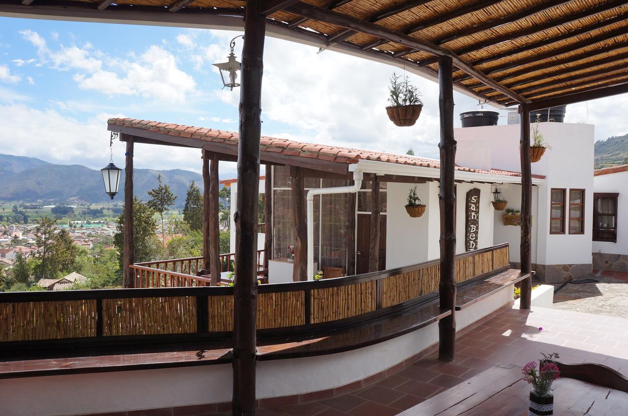 San Benito Hotel Tibasosa Bagian luar foto